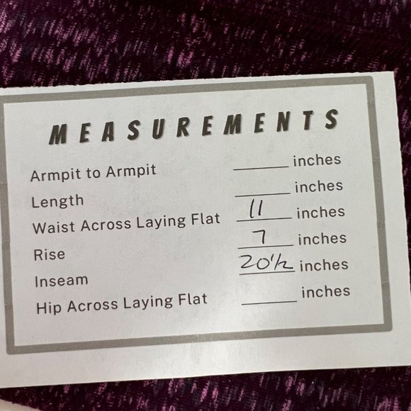 Lululemon Womens Wunder Under Crop Leggings Ziggy Wee Raspberry Glo Light size 2 - Picture 7 of 7